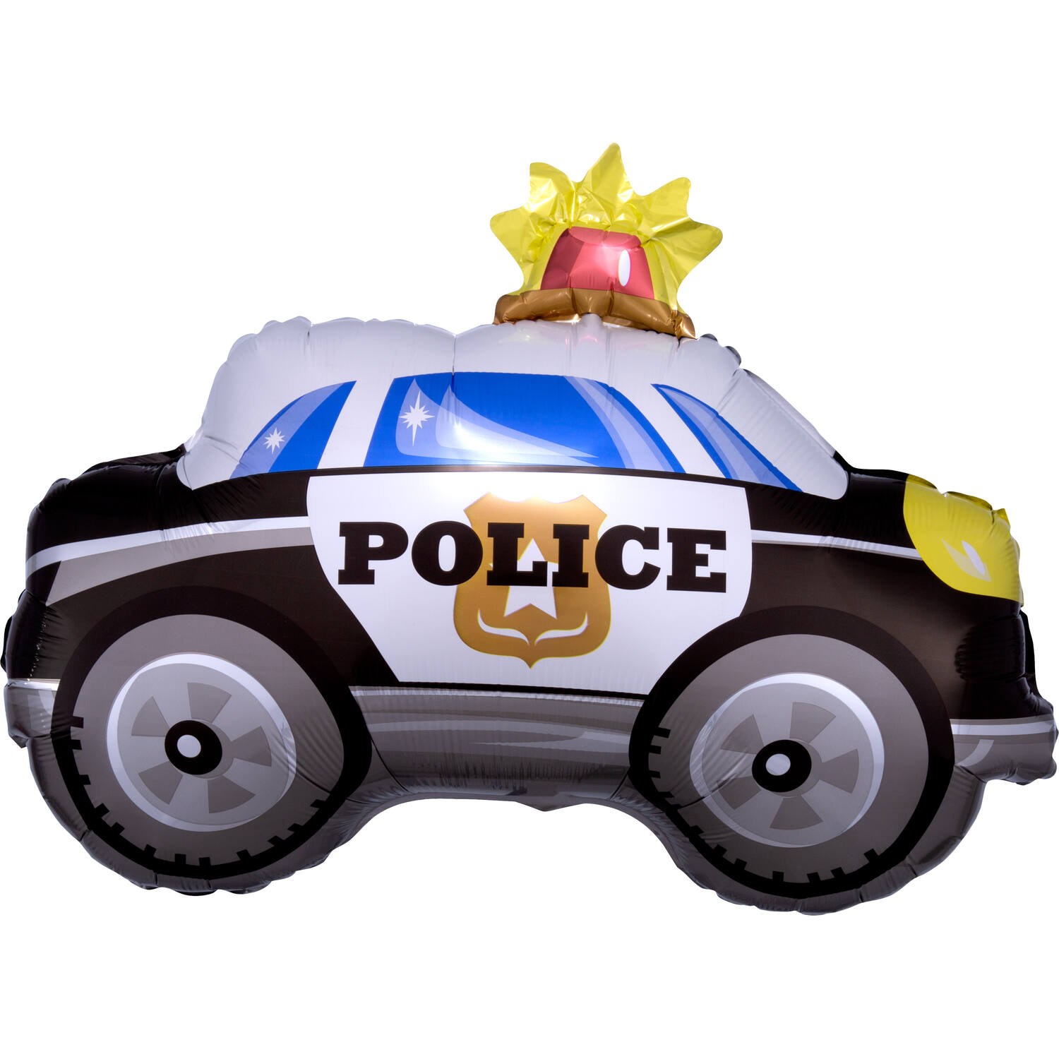 Foil balloon - Shape - Police car - 60 x 45 cm